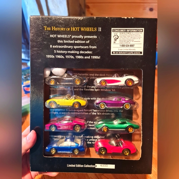 Mattel Toys Vintage Hot Wheel History Of Hot Wheels Set Of 8